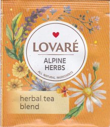 Lovare Herbal Tea Blend Alpine Herbs - a