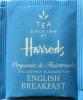 Harrods Tea Organic & Fairtrade English Breakfast - a
