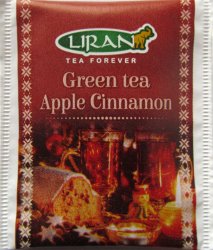 Liran Green Tea Apple Cinnamon - a