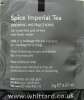 Whittard of Chelsea Flavoured Black Tea Spice Imperial - a