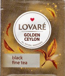 Lovare Black Fine Tea Golden Ceylon - a