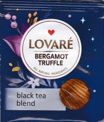 Lovare Black Tea Blend Bergamot Truffle - a