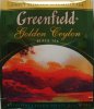 Greenfield Black Tea Golden Ceylon - a