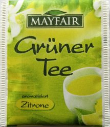 Mayfair Grüner Tee aromatisiert Zitrone - a