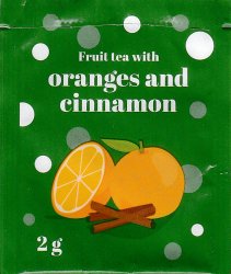 Etno Fruity Christmas Fruit Tea with Oranges and Cinnamon - a
