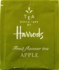 Harrods Tea Fruit Flavour Tea Apple - a