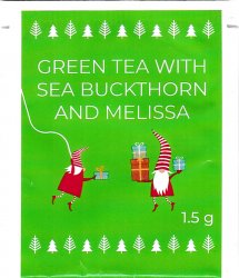Etno Green Tea with Sea Buckthorn and Melissa - a