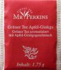 Mr. Perkins Tea Grüner Tee Apfel Ginkgo - a