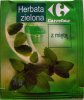 Carrefour Herbata zielona z mieta - a