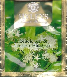 Hyleys Black tea and Linden Blossom - b