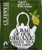 Clipper Faitrade A Bag of our Organic Green Tea with Lemon - a
