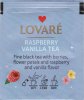 Lovare Black Tea Blend Raspberry Vanilla - a