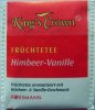 Rossmann King´s Crown Früchtetee Himbeer-Vanille - a