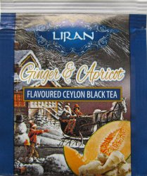 Liran Flavoured Ceylon Black Tea Ginger & Apricot - a