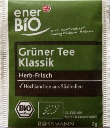 Rossmann EnerBio Grner Tee Klassik - a