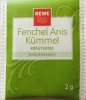 Rewe Kräutertee Fenchel Anis Kümmel - a
