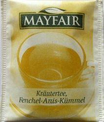 Mayfair Kräutertee Fenchel Anis Kümmel - a