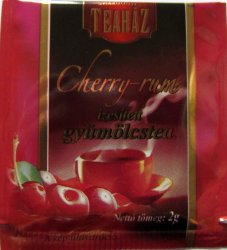 Teahz Gymlcstea zestett Cherry Rum - a