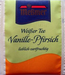 Messmer Weisser Tee Vanille Pfirsich - a