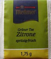 Messmer Grner Tee Zitrone - a