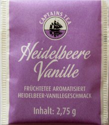 Captains Tea Frchtetee Heidelbeere Vanille - b