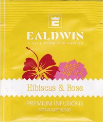 Ealdwin Premium Infusions Hibiscus & Rose - a