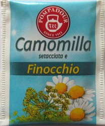 Teekanne Pompadour Camomilla setacciata e Finocchio - a