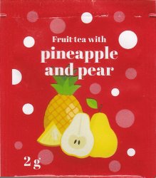 Etno Fruity Christmas Fruit Tea with Pineapple and Pear - a