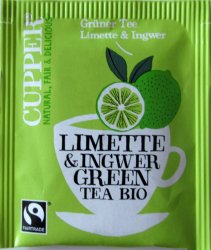 Cupper Green Tea Bio Limette & Ingwer - a