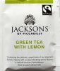Jacksons of piccadilly Green Tea with Lemon - b