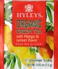 Hyleys Organic Green Tea with Mango & Lemon Flavor - a