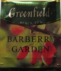 Greenfield Black Tea Barberry Garden - c
