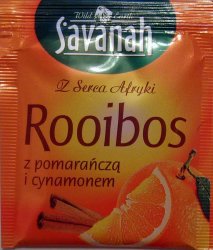 Savanah Rooibos z pomaracza i cynamonem - a