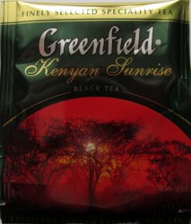 Greenfield Black Tea Kenyan Sunrise - c