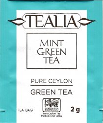 Tealia Green Tea Mint Green Tea - a