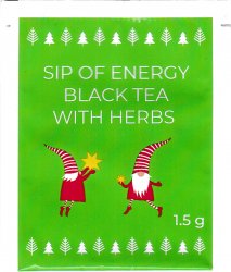 Etno Sip Of Energy Black Tea with Herbs - a