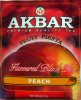 Akbar F Flavoured Black Tea Peach - a