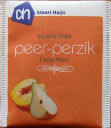 Albert Heijn Zwarte Thee 1 kop thee Peer Perzik - a