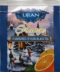 Liran Flavoured Ceylon Black Tea Orange - a