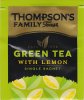 Thompsons Family Teas Green Tea with Lemon - a