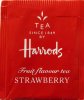 Harrods Tea Fruit Flavour Tea Strawberry - a