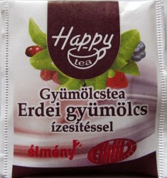 Happy Tea lmny Gymlcstea Erdei gymlcs zestssel - b
