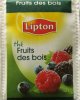Lipton P Thé Fruits des bois - a