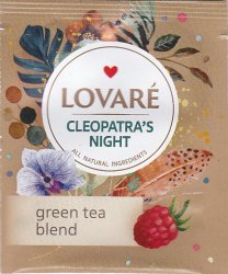 Lovare Green Tea Blend Cleopatras Night - a