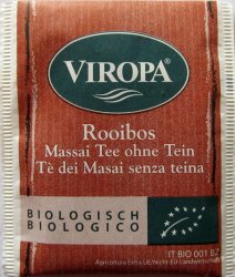 Viropa Biologico Rooibos T dei Masai senza teina - a