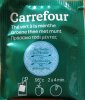 Carrefour Thé vert á la menthe - b